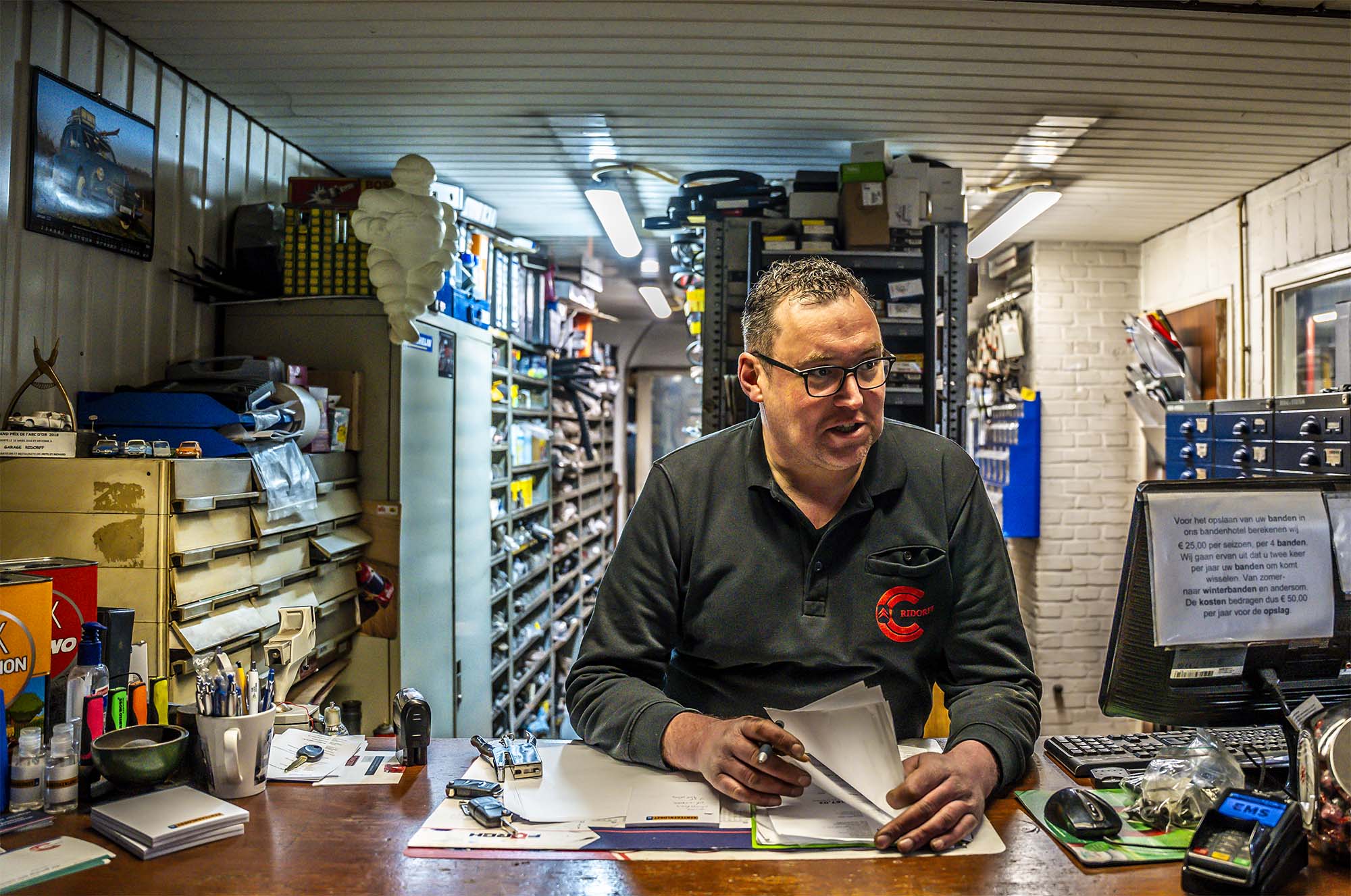 Onderdelen Autobedrijf Ridorff, de plek voor reparaties, restauraties